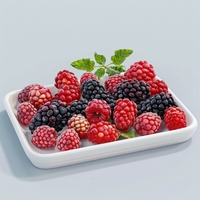 新鲜树莓鲜果